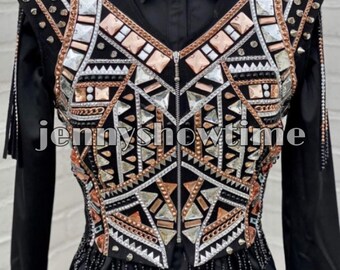 Ensemble Boléro Western – Pierres Brillantes – Showmanship – Fusion Enterprises – Inde