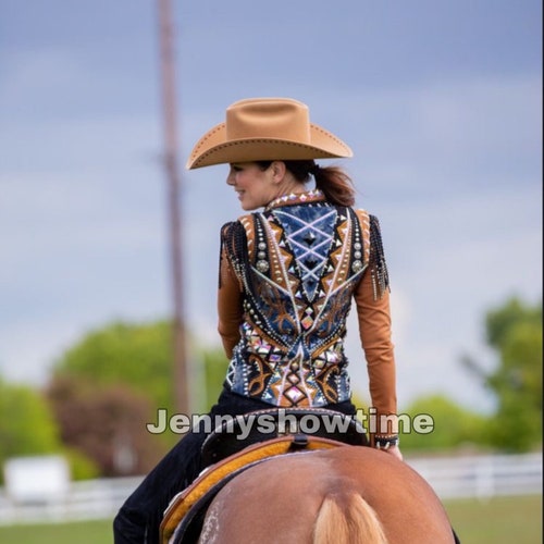 Western Pleasure Show Shirt / Women Rail Shirt / Western - Etsy