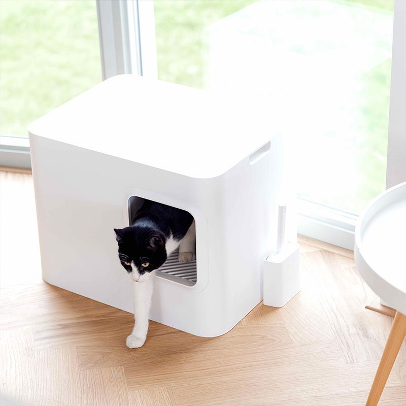 Litière Chat Design en Plastique Recyclée Oppo