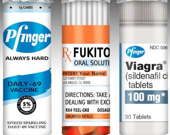 Fukitol Prescription Bottle Inspired Tumbler - Rx Tumbler - Pharmacy Tumbler - Nurse Gift - Pharmacist Gift - Gift