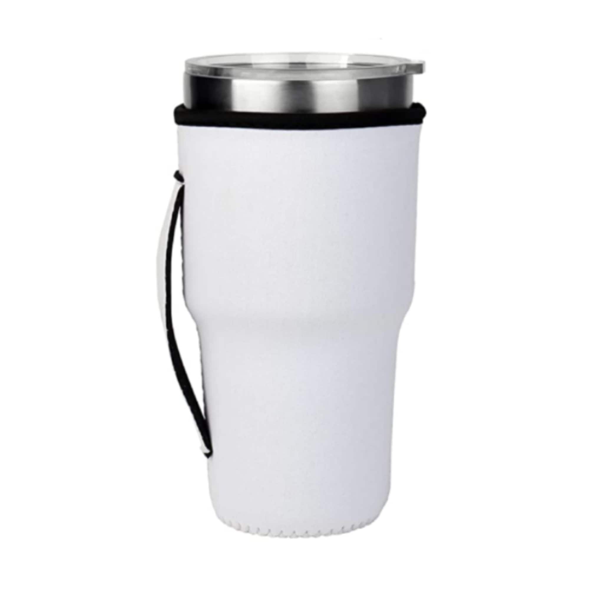 Custom Photo on Neoprene Cup Sleeve, Face Neoprene Cup Sleeve With