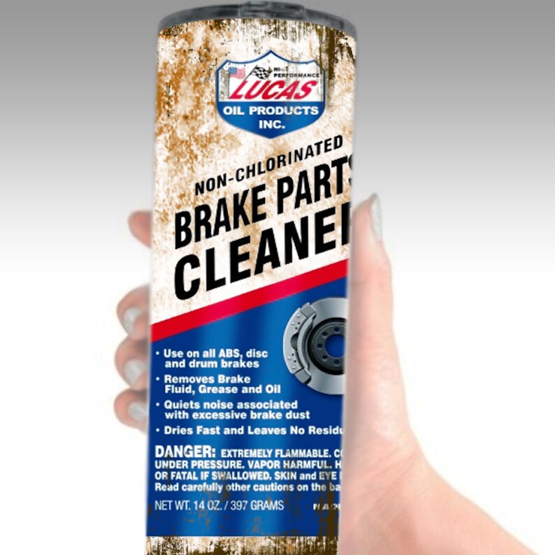 Brake Parts Cleaner Tumbler for Mechanics - Oil Cleaning Tumbler - Gift ...