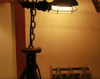 Industrial style Jack stand desk lamp