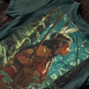 Camiseta de mujer indígena / Camiseta de niña nativa / Camiseta tribal nativa / Camiseta de las Primeras Naciones / Camiseta de mujer con orgullo nativo / Bella Canvas (tallas XS a 5XL)