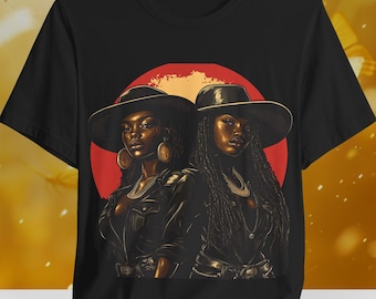 Black Cowgirl Shirt | African American Western Tee | Melanin Rodeo Queen T-Shirt | Badass Cowgirl Sisters Apparel | Country Girl Fashion