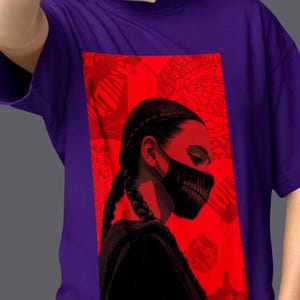 Egirl Tee | Egirl Streetwear | Egirl Apparel | Emo Girl Tee | Grunge Girl Tee | Alt Girl | Riot Grrrl | Demonic Girl | Plus Size Egirl Shirt