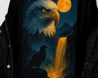Vintage Eagle Graphic T-Shirt, 90s Y2k Streetwear