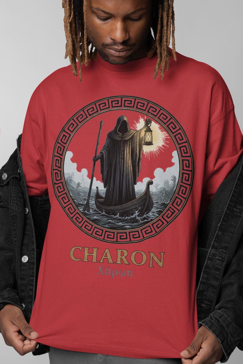 Charon T-shirt | Greek Mythology | Ferryman of the Dead - Etsy