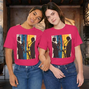 African American Jazz T-Shirt | Jazz Apparel | Melanin Music Shirt | Black History Tee | Afrocentric Apparel | Sizes XS to 5XL image 7