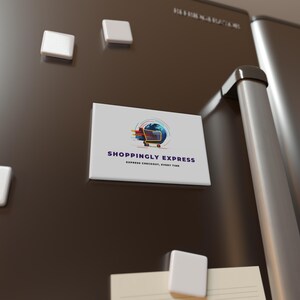 Aimant rectangulaire personnalisé | Ensemble d'aimants personnalisés | Ajoutez votre design ou votre logo | Idée cadeau amusante | Décoration magnétique 2x3
