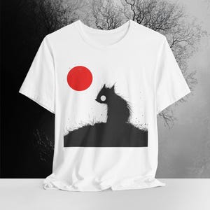 Weird Bunny Shirt, Creepy Cute Rabbit Tee | Dark Aesthetic Grunge Clothing | Gothic Shirt, Punk T-Shirt | Pastel Goth Alt Graphic Tee.