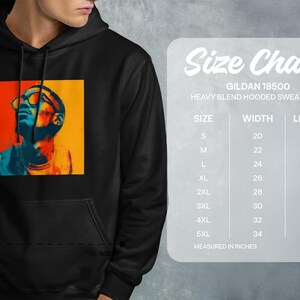 Graphic Hoodie, Vibrant Print Pullover, Unisex Sweatshirt, Unique Design Apparel, Streetwear Fashion, Casual Everyday Wear