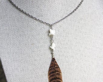 Federkette – Fasan – Wirbel – Boho