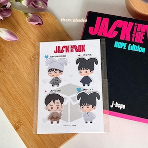 J-Hope Jack In The Box - BTS J-Hope stickers set