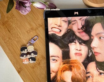 BTS Seomies Family acrylic keychain