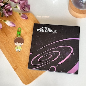 Jin THE ASTRONAUT Jin & Wootteo acrylic keychain