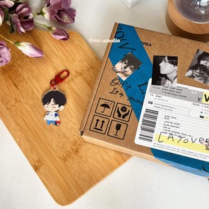 Taehyung V Layover acrylic keychain