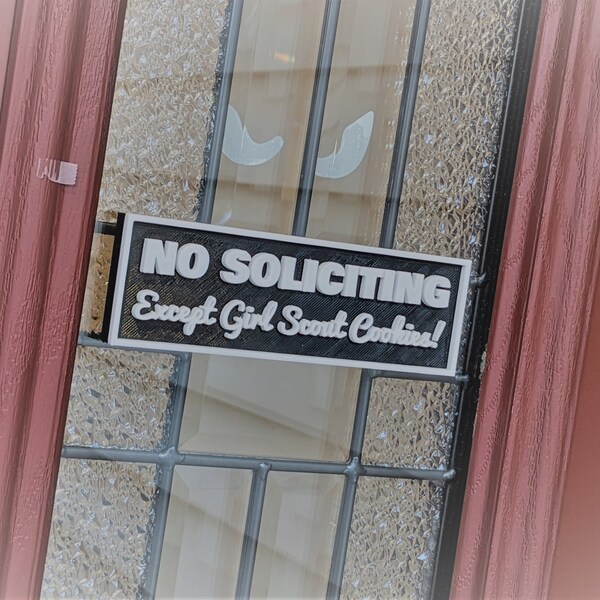 No Soliciting Signs Girl Scouts Etsy No Soliciting Signs Girl Scouts Etsy