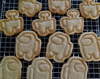 Among Us Sus Cookie Cutters - 3D Printed - Funny