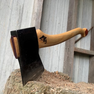 vintage elwell camp axe