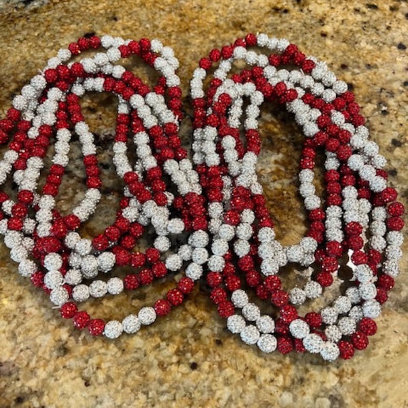 Baseball Beaded Necklace Etsy