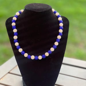 CUSTOM TEAM ORDER Baseball Rhinestone Necklace