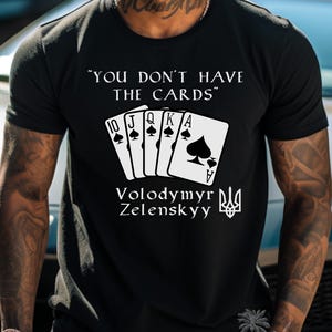 Zelensky Shirt, Volodymyr Zelenskyy Shirt, Ukraine Shirt, Stand With Ukraine, Ukraine Shirt,Zelensky Hero Shirt, Support Zelensky,Anti Trump