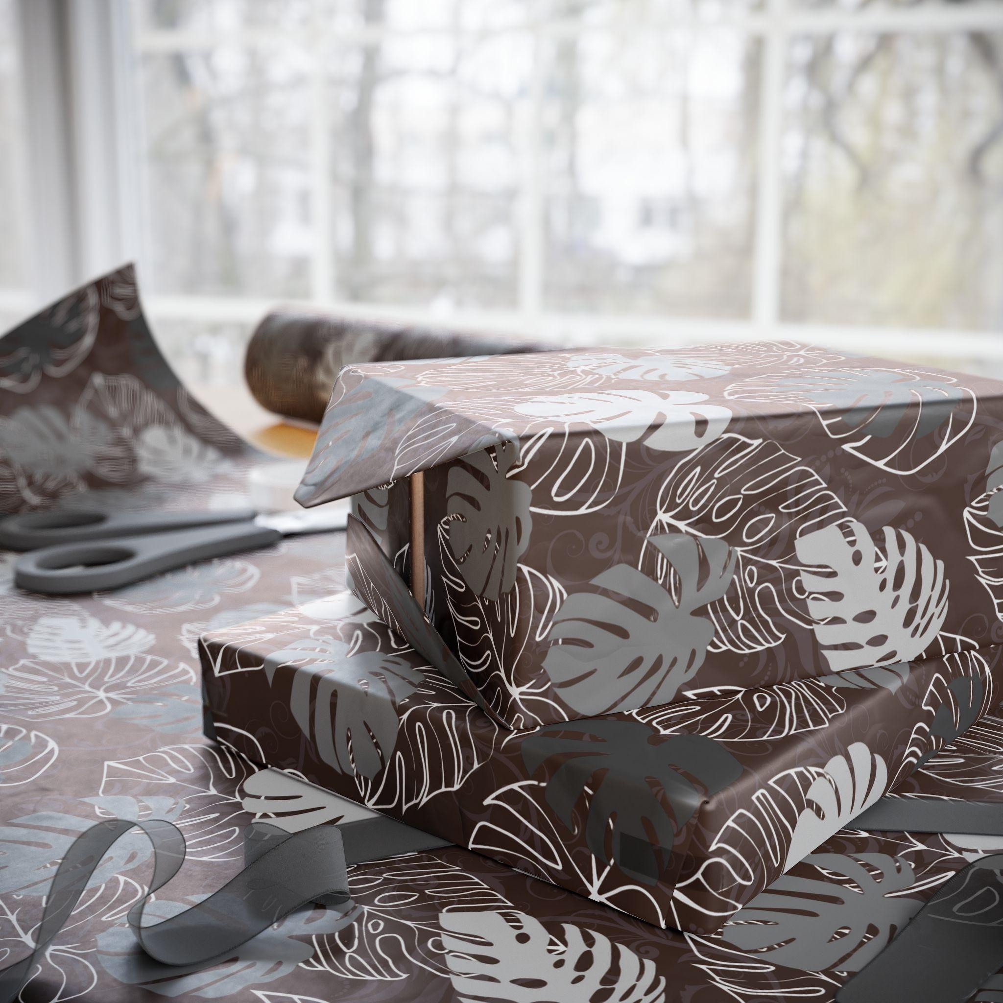 Geschenkpapier Tropische Monstera Bltter Muster, Geschenkpapier fr  Geschenke, Geburtstag, Weihnachten, Urlaub, umweltfreundlich, zum Basteln -  Etsy.de