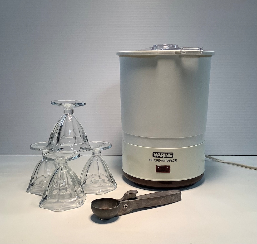 Waring ice cream maker recipes sale