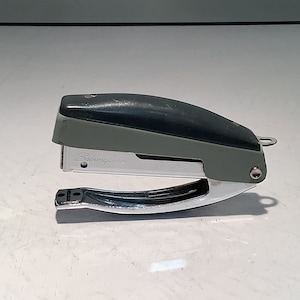 Vintage Swingline Hand Held Two Toned Grey Stapler
