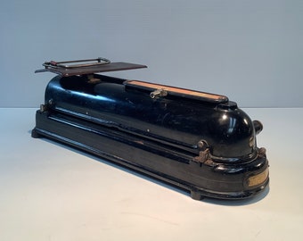 Black Vintage Protectograph Check Writer