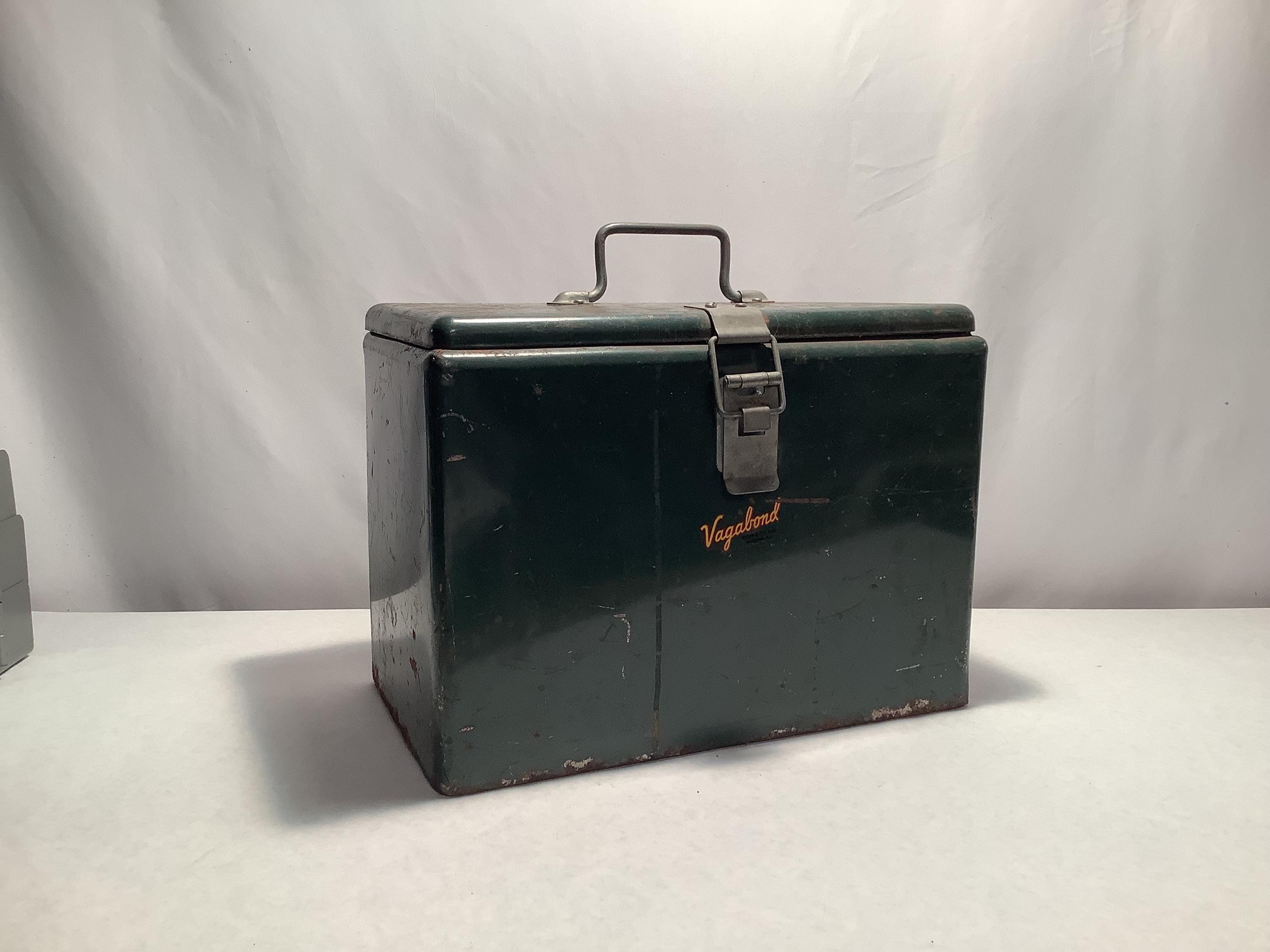 Vintage Vagabond Metal Ice Cooler - Etsy