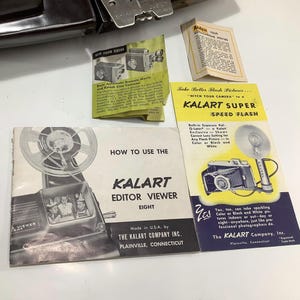 Kalart Movie Editor Needs Repair and 8mm Film Reels - Etsy