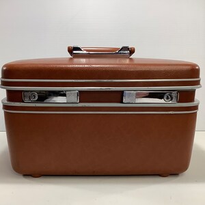 Vintage Brown Samsonite Train Case India