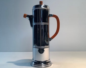 Amazing Art Deco Krome-Kraft Coffee Carafe