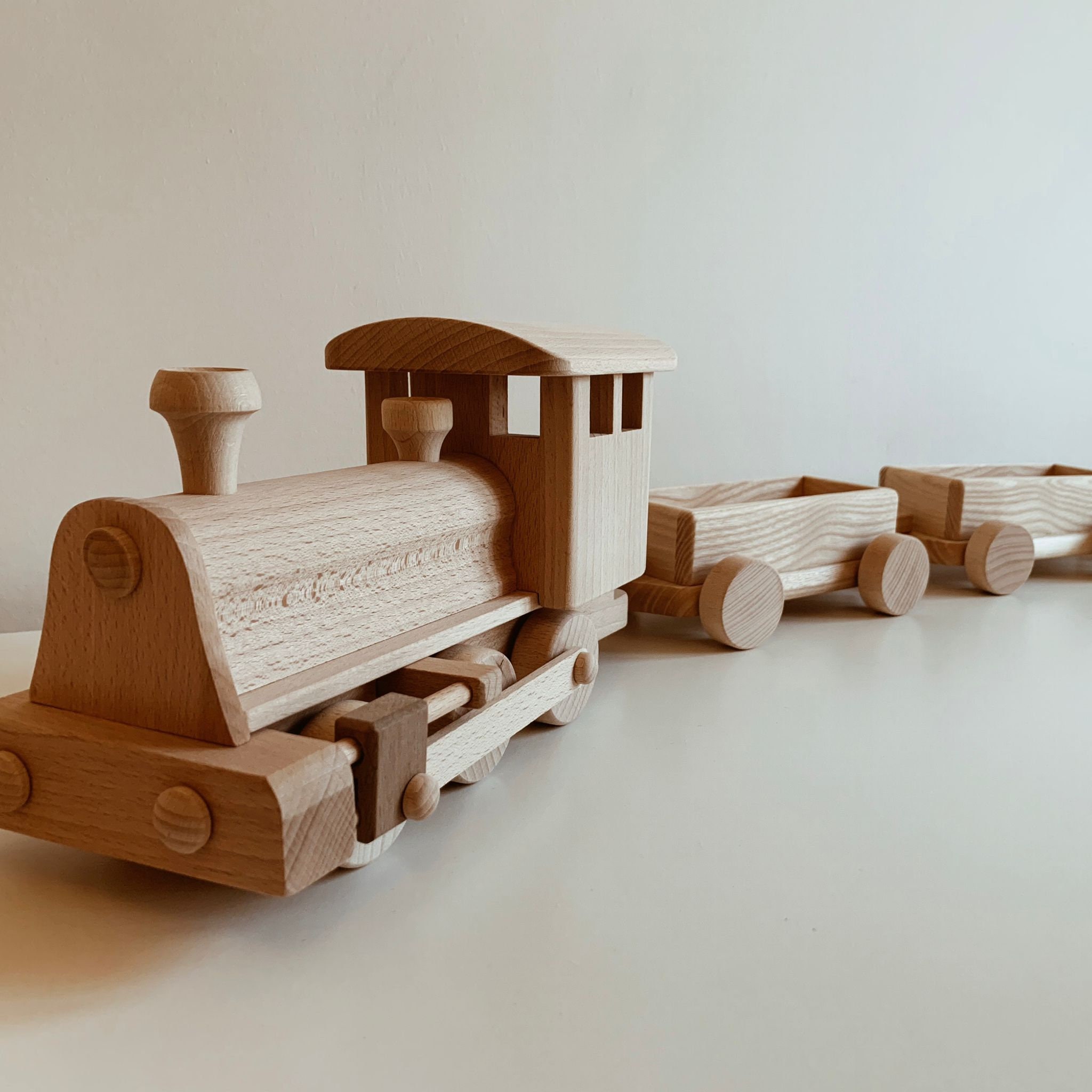 Large wooden train hotsell