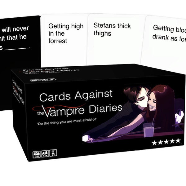 Cards Against Vampire Diaries (2023 limited edition tvd game)