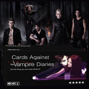 Carsd Against Vampire Diaries Instant Digital Download image 4