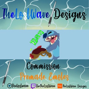 Premade Twitch / Discord / YouTube Stitch Emote Ban Blaster