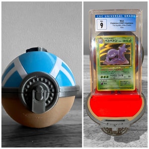 New Pokemon Feather Ball: Card Holder, Arceus Ancient Pokeball, Per lui, per lei, per il compleanno, per il giocatore, regalo per i giocatori, Videogiochi, tcg