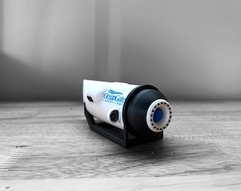 Replica of the Ocean Gate Submersible, Aquarium Prop, Miniature Model for Aquariums, Desk Toy, Stash Container, Titan Replica,