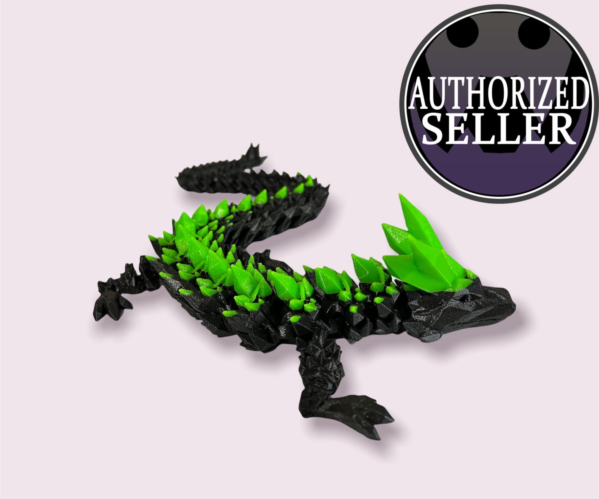 3D Printed Dragon Flying Snake Animal Figurines Home Decor with Flexible  Movable Joints, Sturdy Durable Ancient Mythical Beast Monster Action  Figures