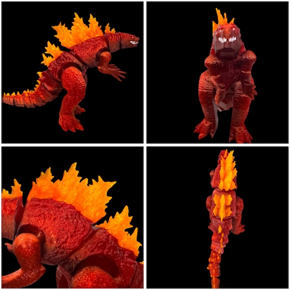 ゴジラ 関節式フィギュア 3Dプリント 怪獣モンスター メカ ゴジラ 誕生