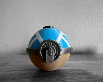 New Pokemon Feather Ball: Nintendo Switch Holder,Arceus Ancient Pokeball,For him,for her, for birthday,for gamer,gamers gift,Videogames,