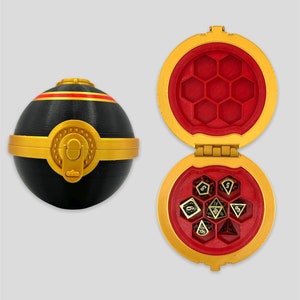 Neuer Pokemon Luxusball V3: Würfelbox I Würfelhalter, Arceus alter Pokeball, Für Ihn, für Sie, zum Geburtstag, für Gamer, zum Valentinstag