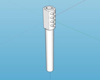 Bug-A-Salt Barrel Extender/Muzzle Brake - STL File