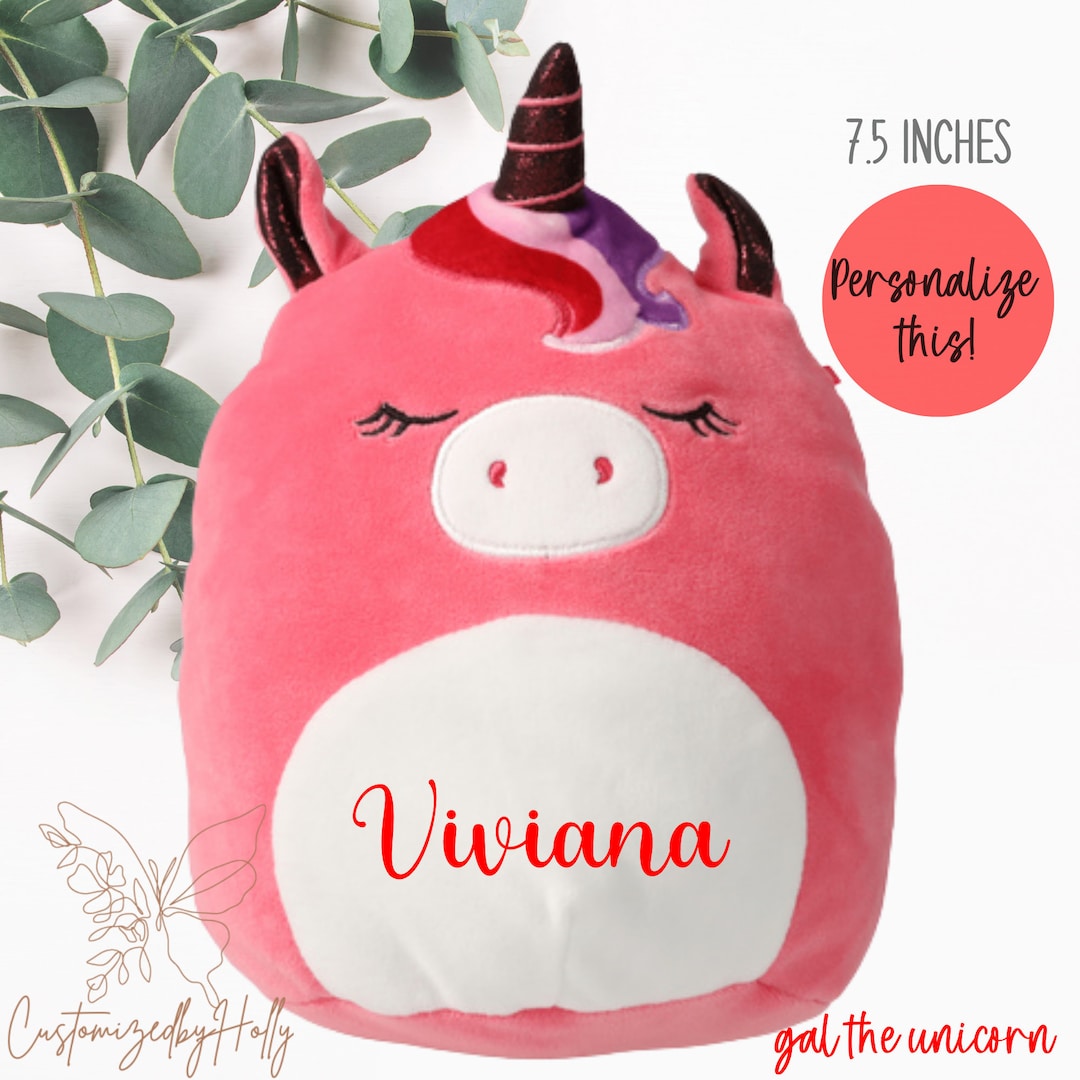 Personalized Squishmallows With Name Custom Squishmallows Etsy