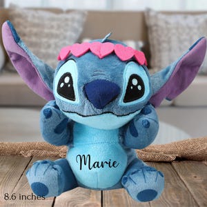 Personalized Stitch Plushies, Stitch Stuffed Animal, Lilo and Stitch Plushy, Authentic Stitch with name, Stuffed animal with name