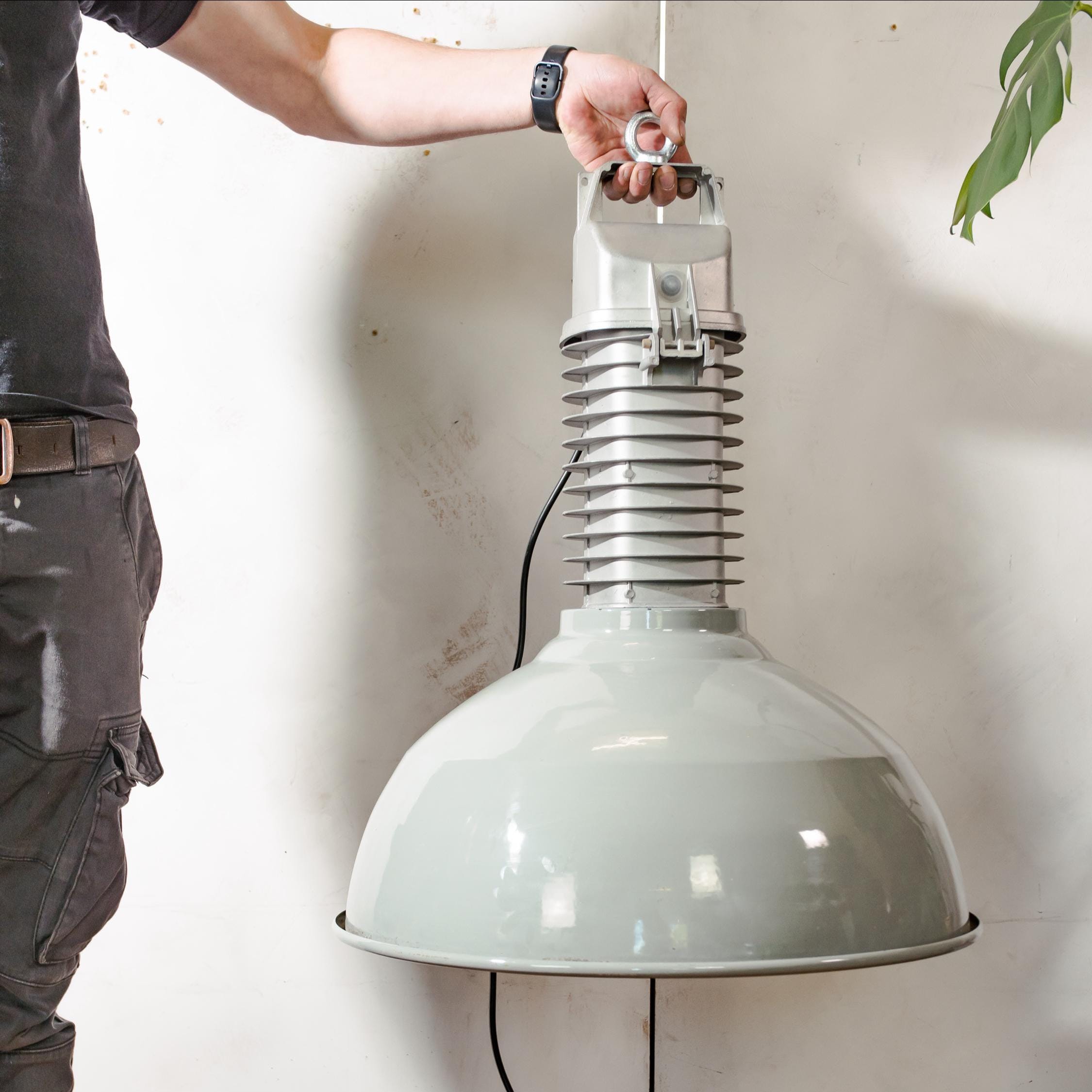 1950s factory light - Etsy 日本