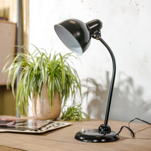 Kaiser Idell Model 6556, Table Lamp by Christian Dell, Antique Restored Table desk light, Bauhaus interior